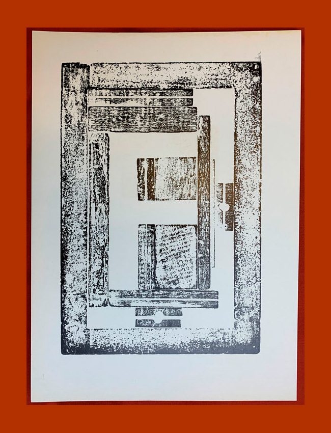Printer's alphabet letter F