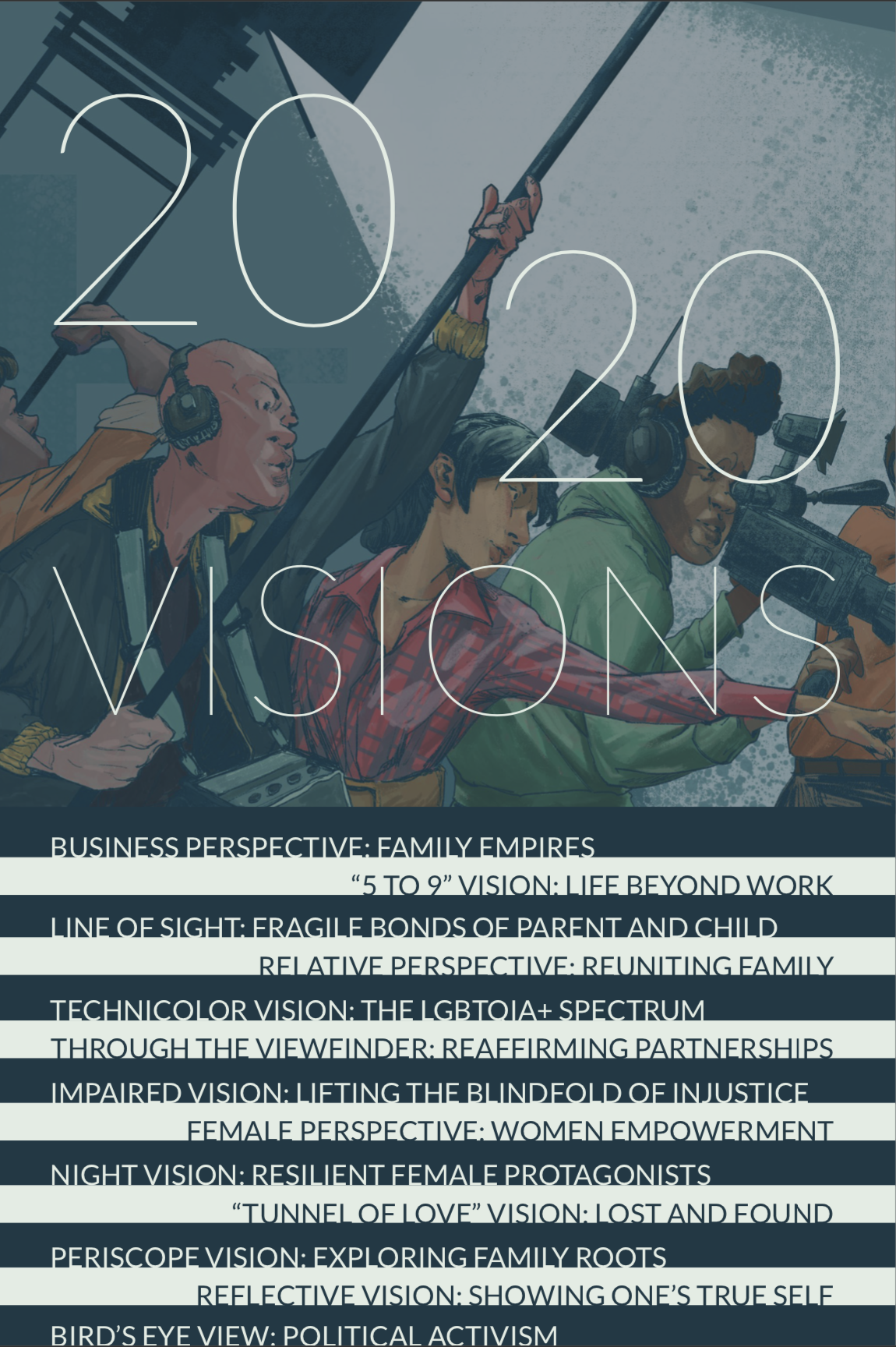 Cover of the 2020 Houston AAPI Film Festival program booklet